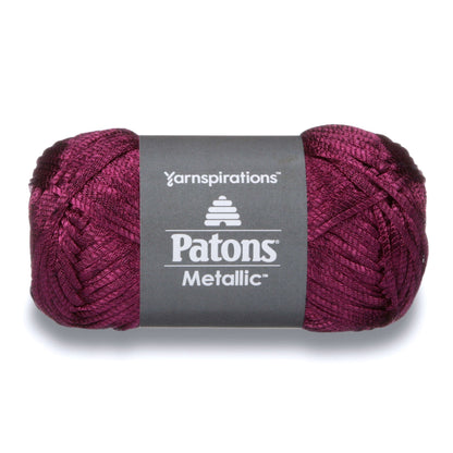 Patons Metallic Yarn - Discontinued Metallic Fuschia