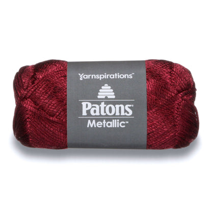 Patons Metallic Yarn - Discontinued Metallic Wine