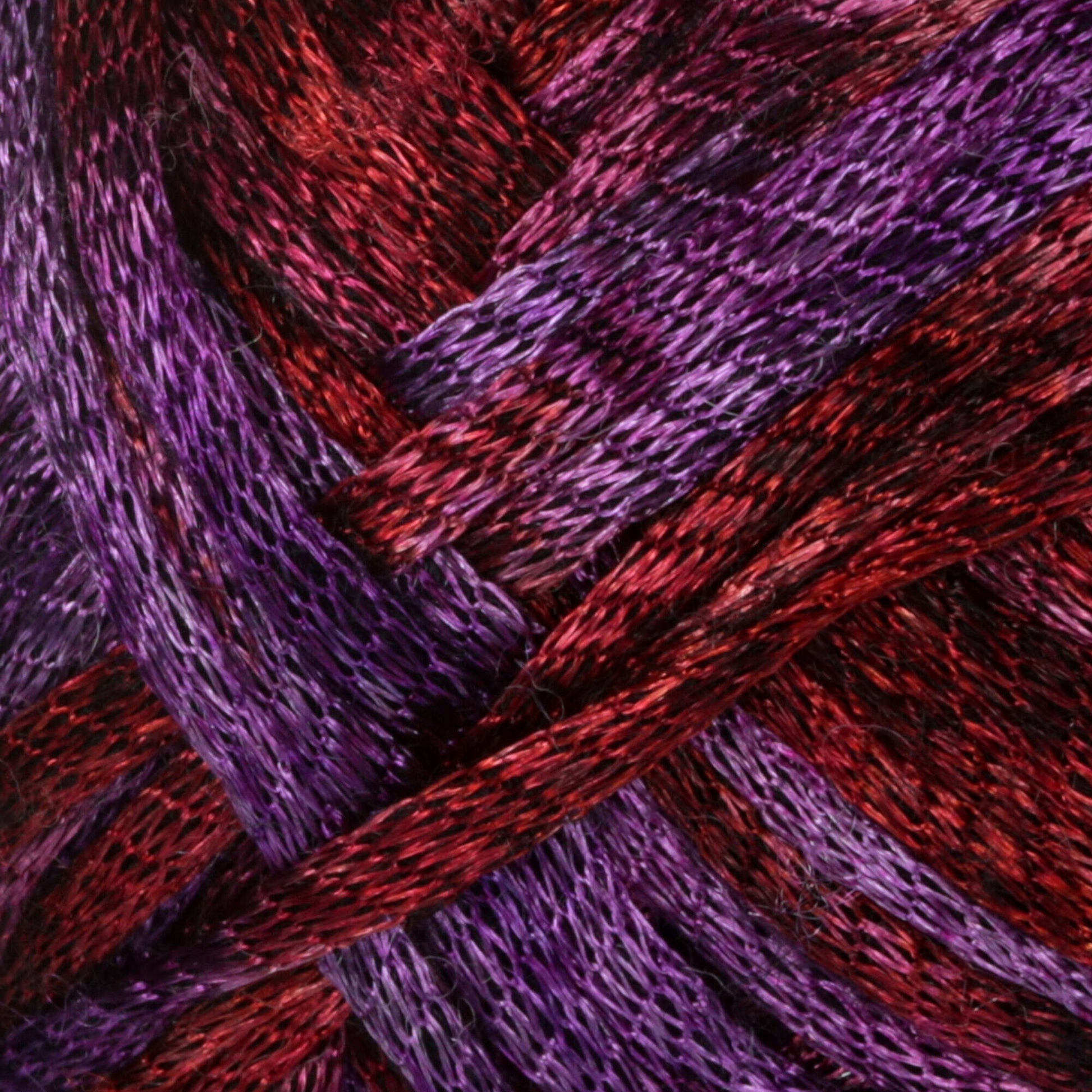 Patons Metallic Yarn - Discontinued Purple Rain