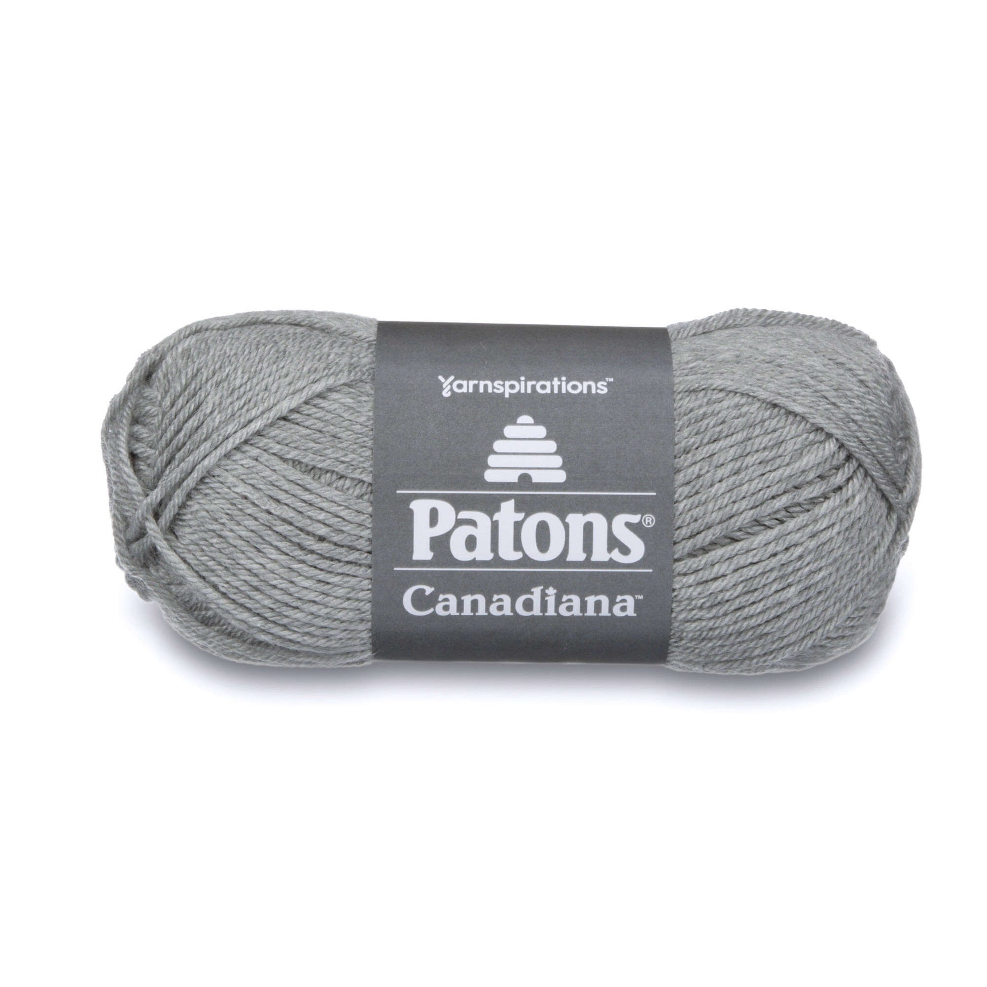 Patons Canadiana Yarn Pale Gray Mix