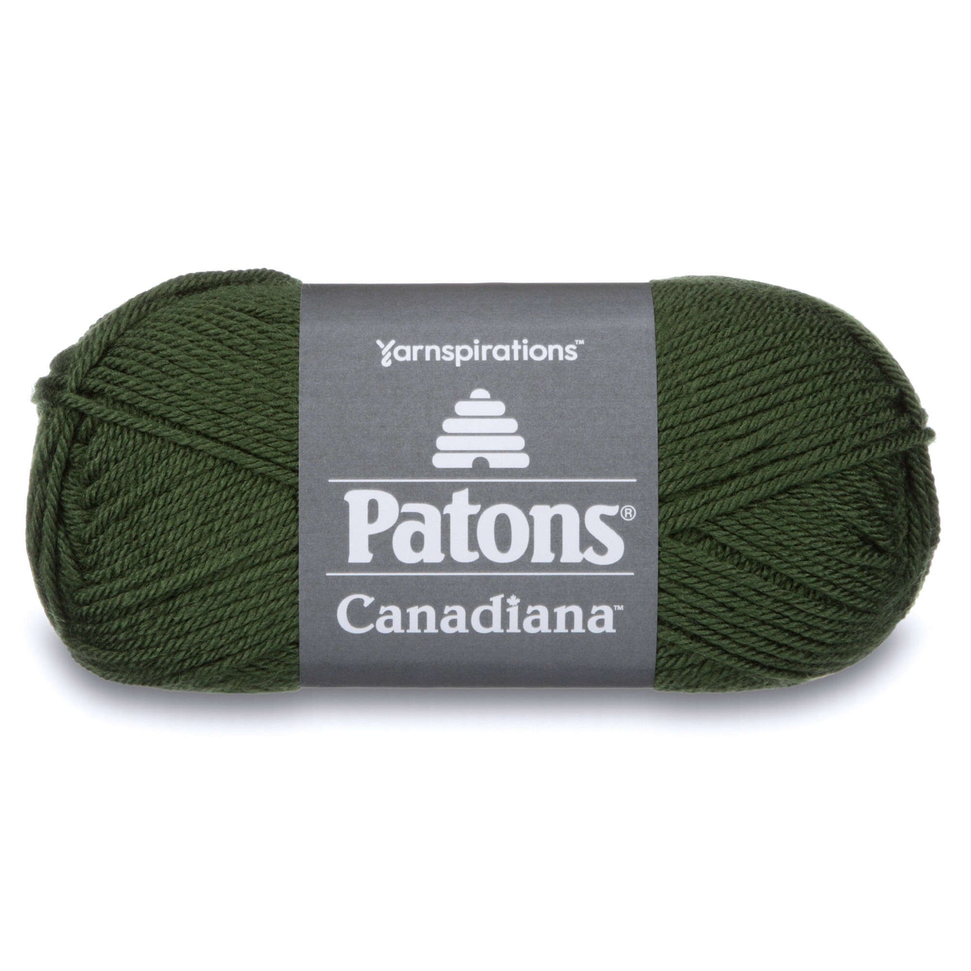 Patons Canadiana Yarn Dark Green Tea