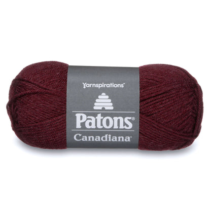 Patons Canadiana Yarn - Discontinued Shades Wine Heather