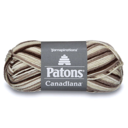 Patons Canadiana Variegates Yarn - Discontinued Shades Toffee Crunch Variegated