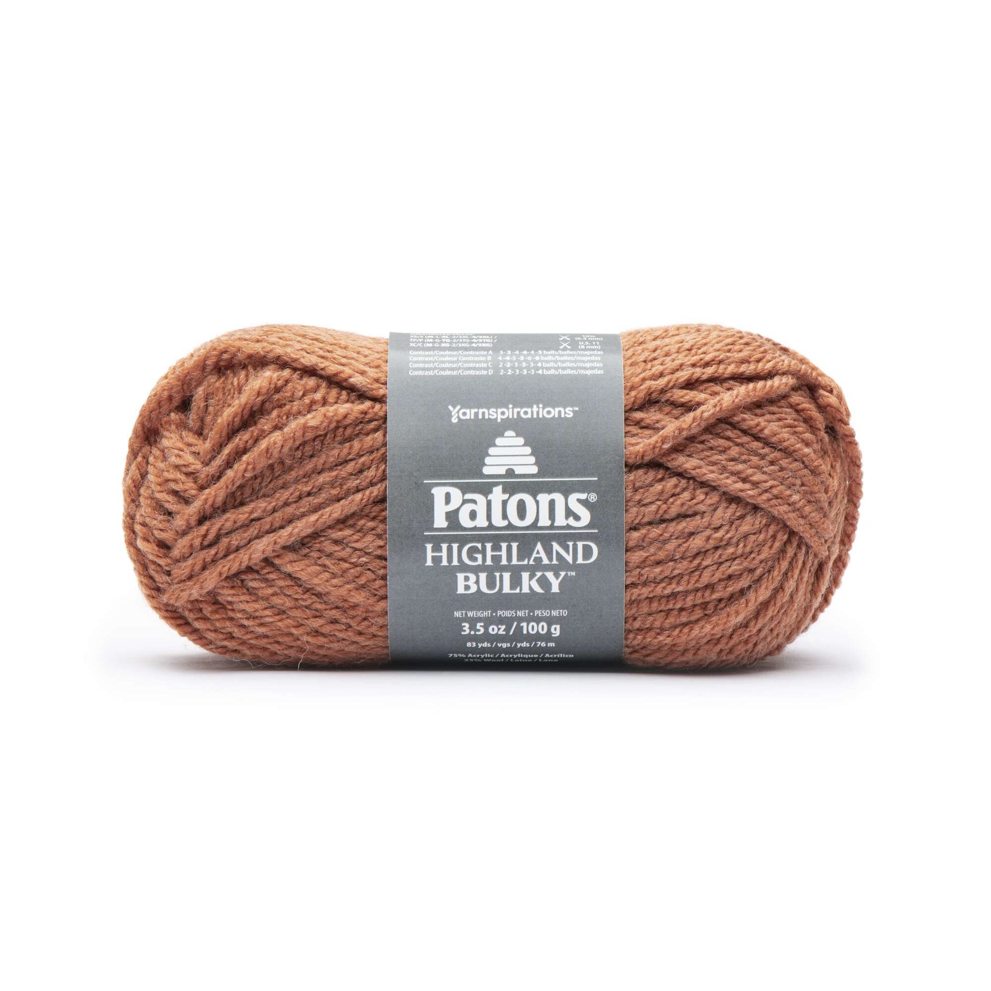 Patons Highland Bulky Yarn Golden
