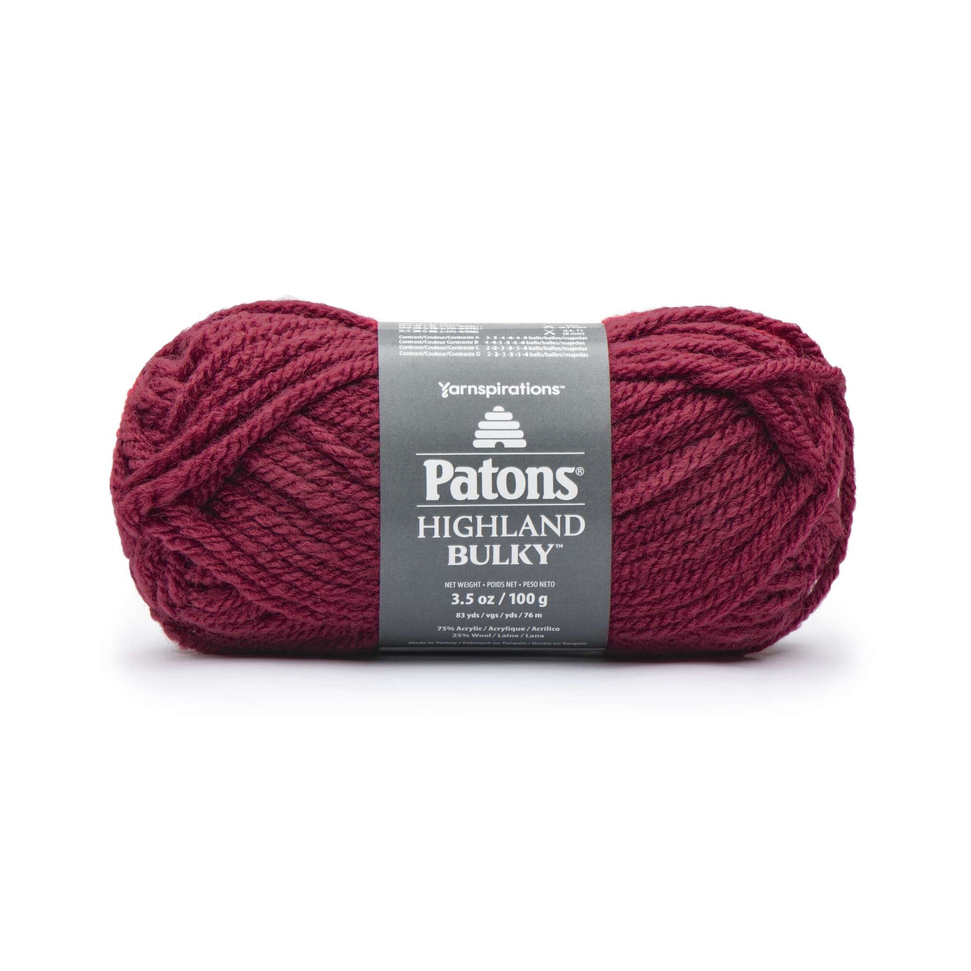 Patons Highland Bulky Yarn Brick