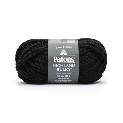 Patons Highland Bulky Yarn Black