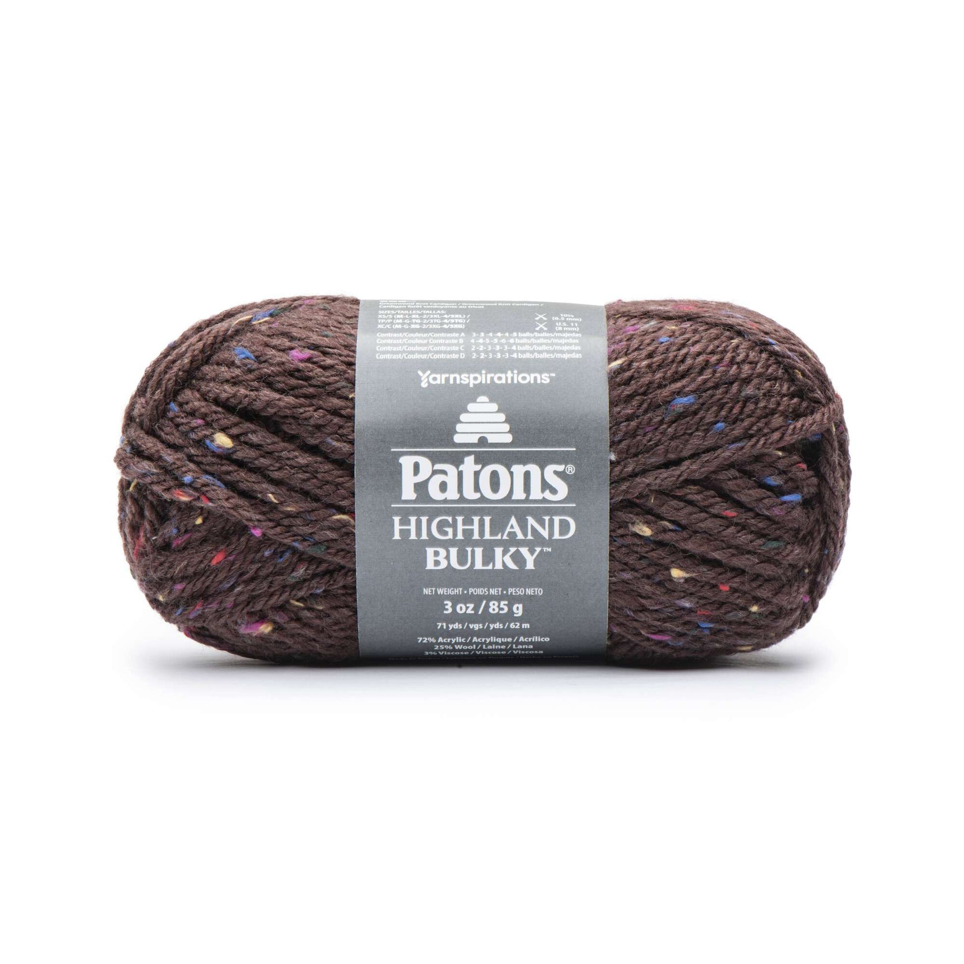 Patons Highland Bulky Tweeds Yarn Dirt