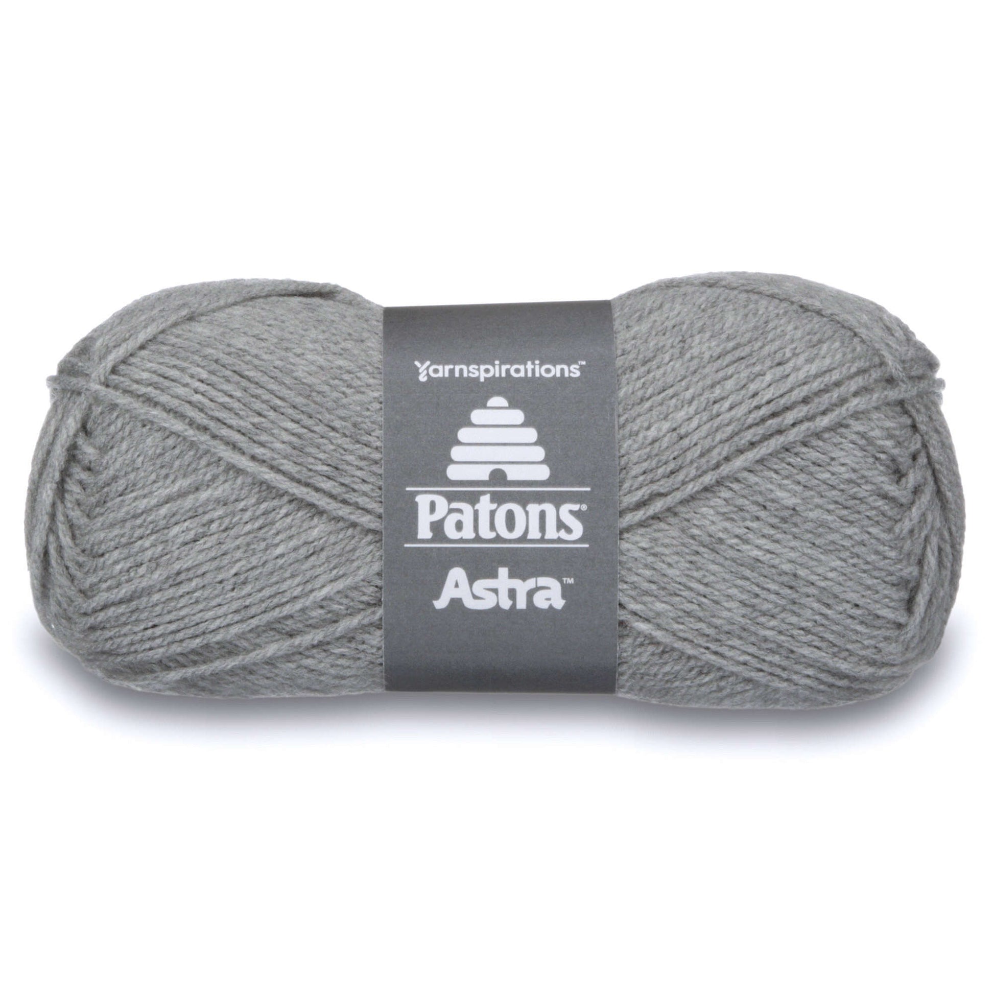 Patons Astra Yarn Silver Gray Mix