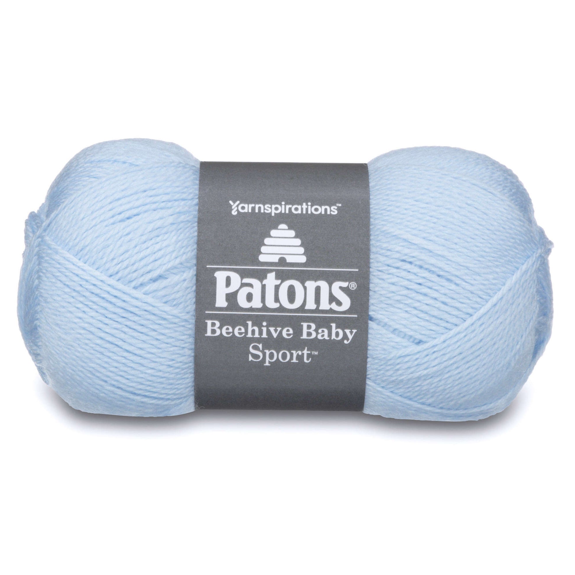 Patons Beehive Baby Sport Yarn Bonnet Blue