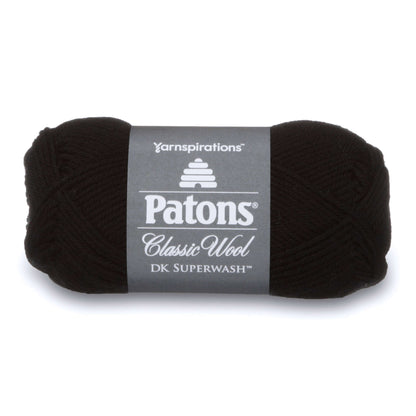Patons Classic Wool DK Superwash Yarn - Discontinued Shades Black
