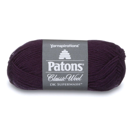 Patons Classic Wool DK Superwash Yarn - Discontinued Shades Eggplant