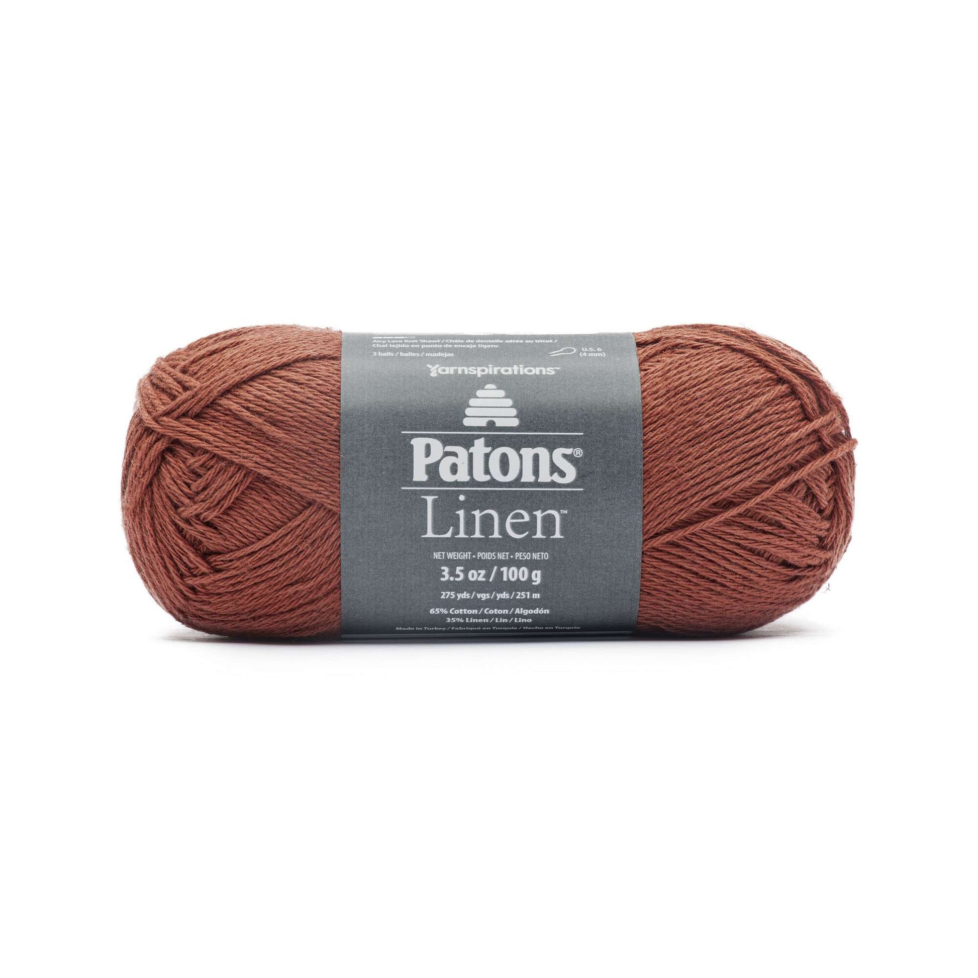 Patons Linen Yarn Sweet Potato