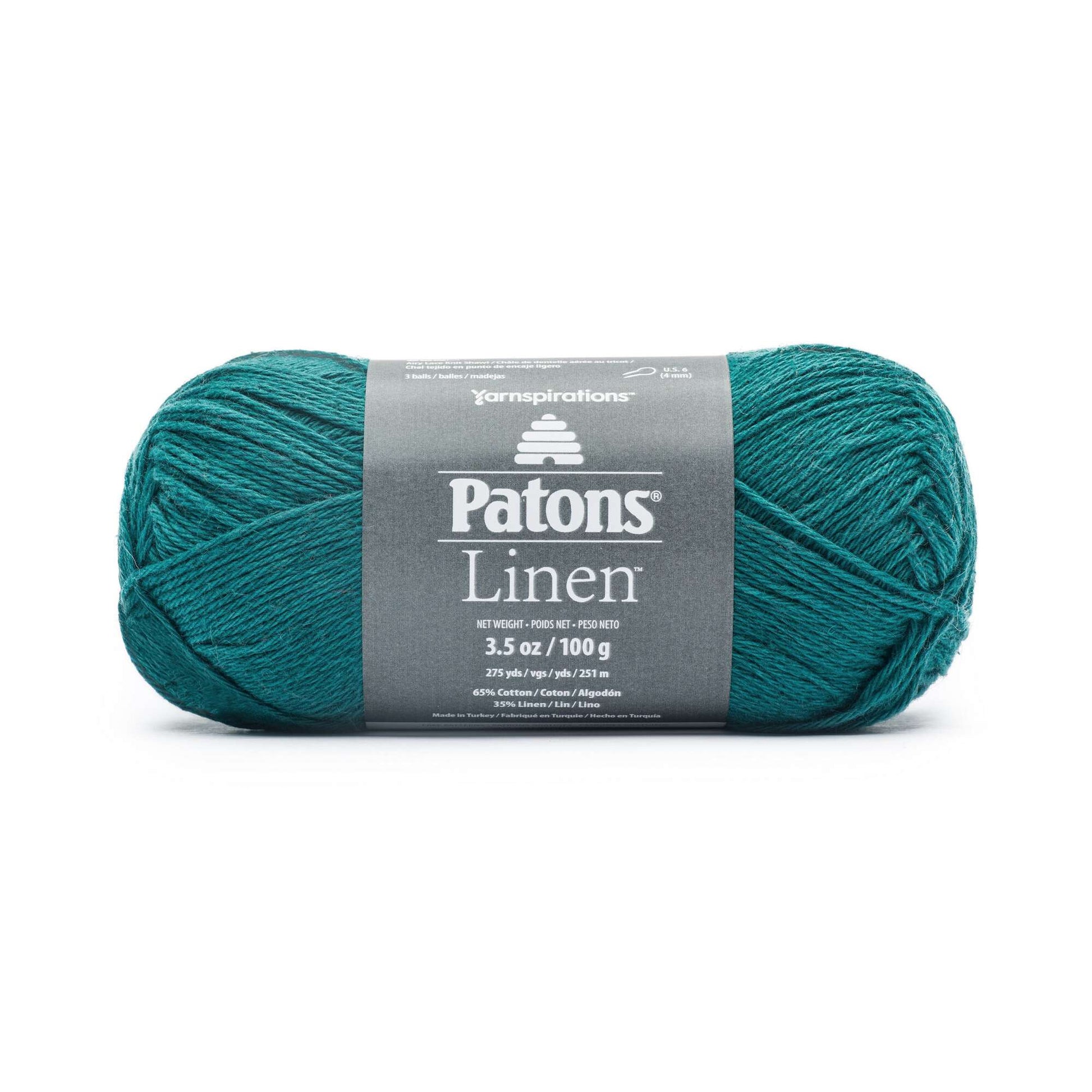 Patons Linen Yarn Blue Hosta