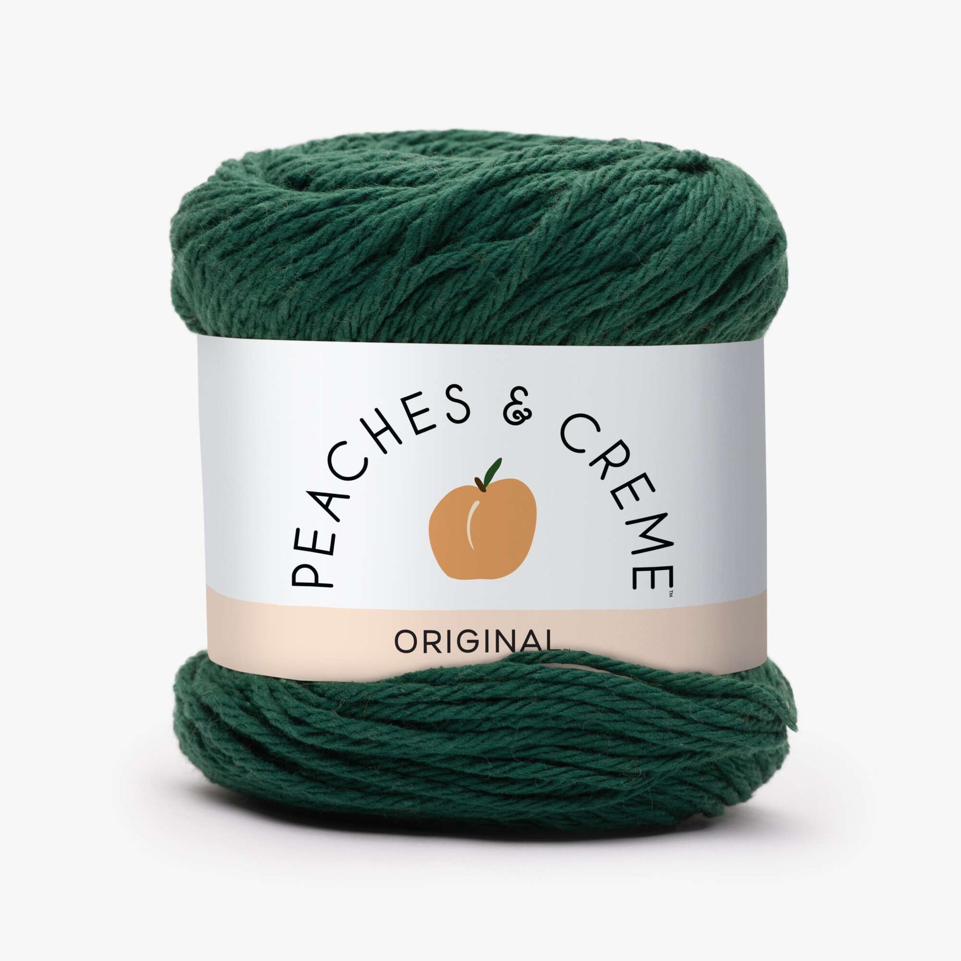 Peaches & Crème Yarn Forest Green