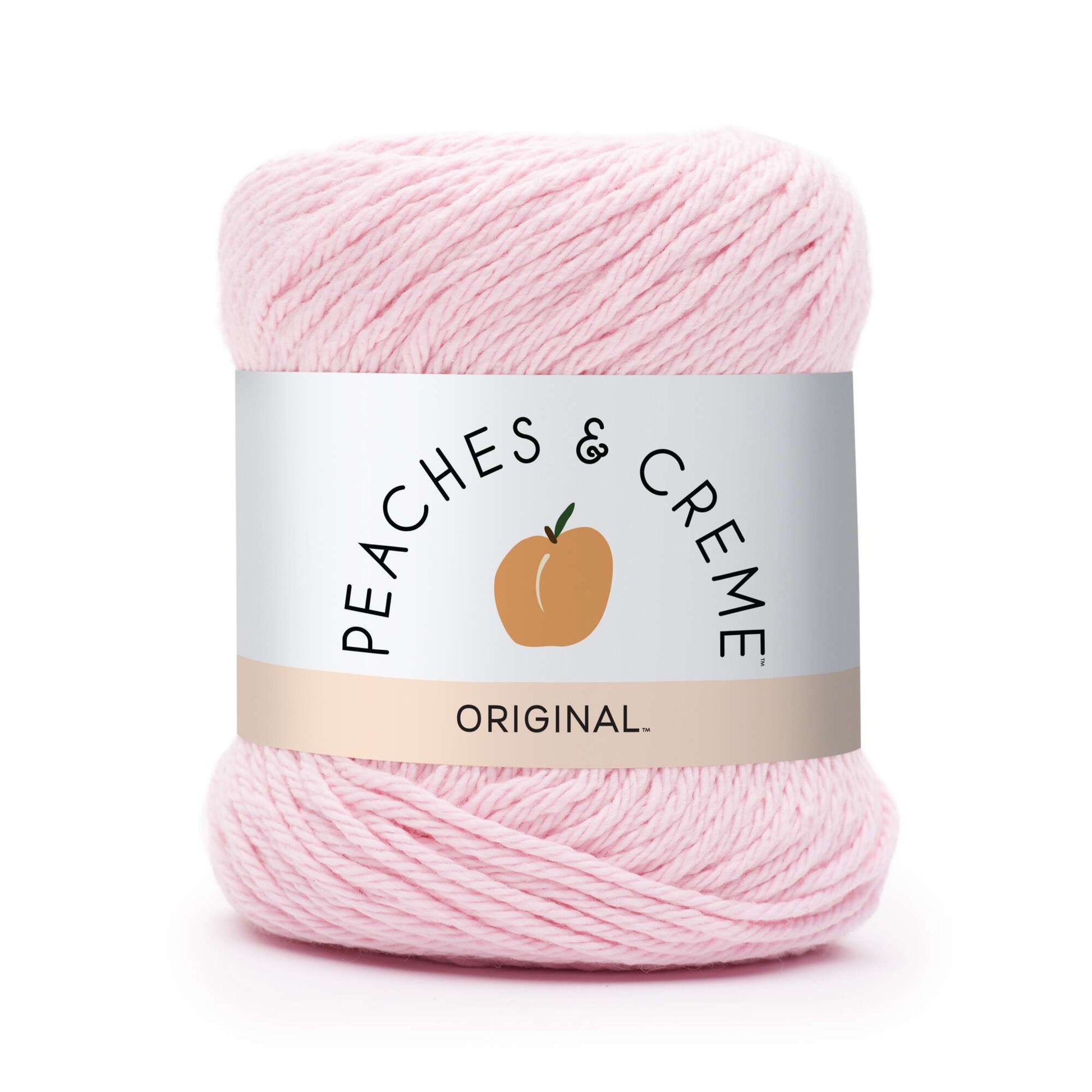 Peaches & Crème Yarn Pastel Pink