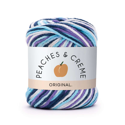 Peaches & Crème Ombres Yarn - Discontinued Shades Blue Moon Ombre