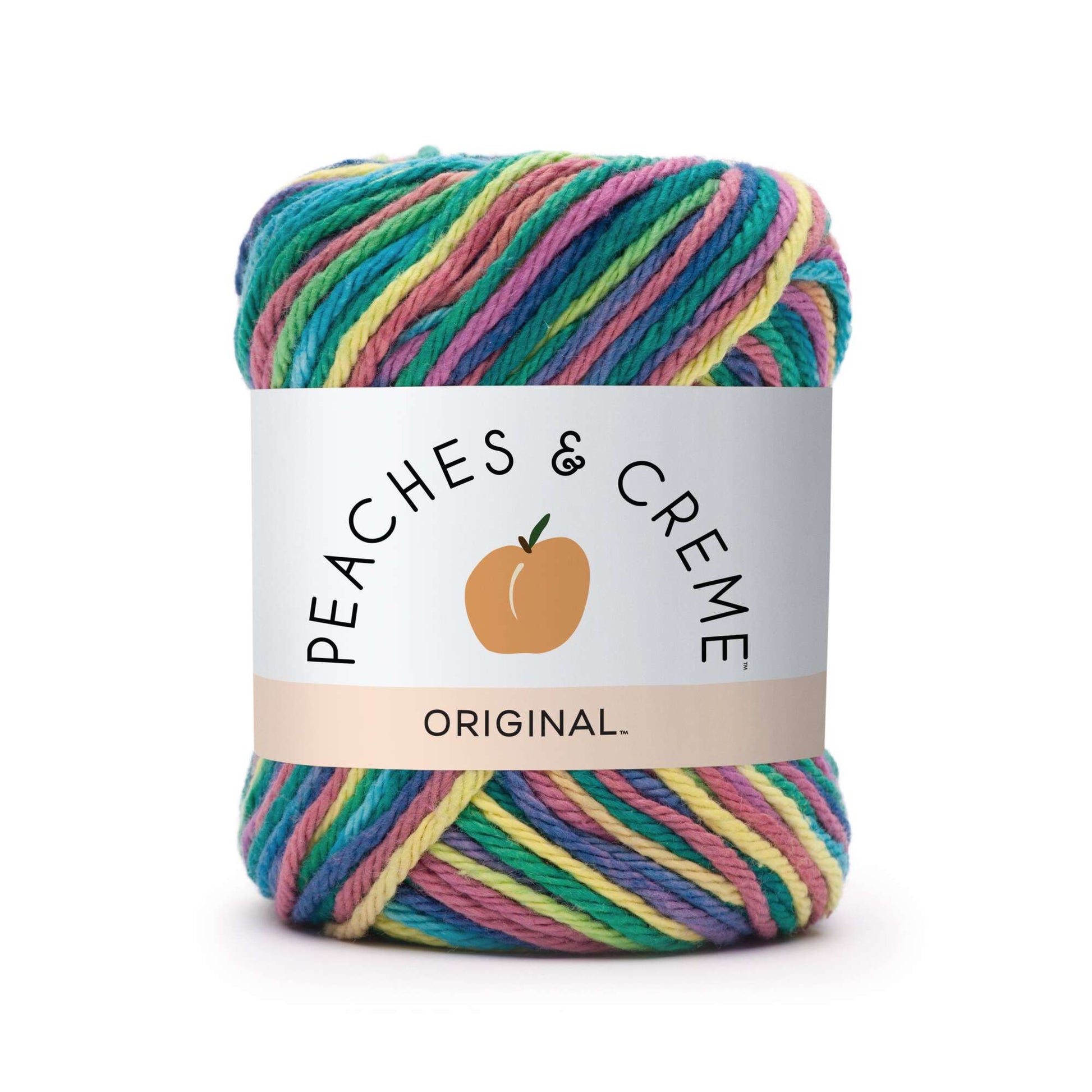 Peaches & Crème Ombres Yarn Psychedelic