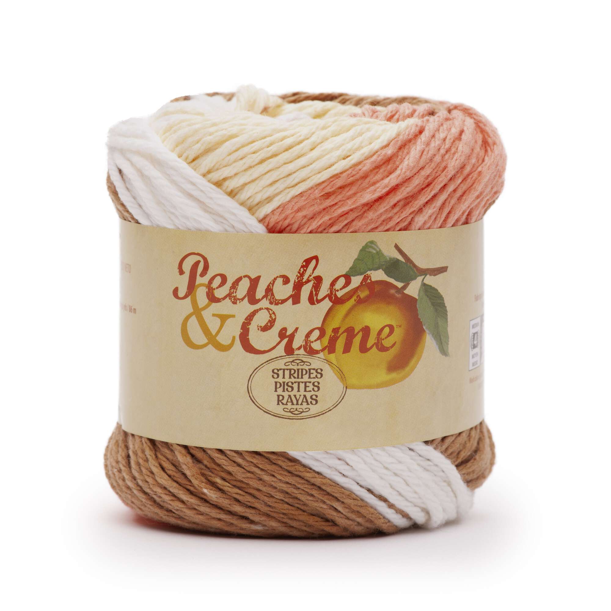 Peaches & Crème Stripes Yarn Discontinued Shades Yarnspirations