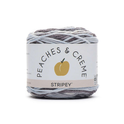 Cotton Yarn in Shades of Blues Peaches and Cream Variegated 