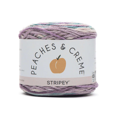 Peaches & Creme Stripey Yarn Lavender Meadow