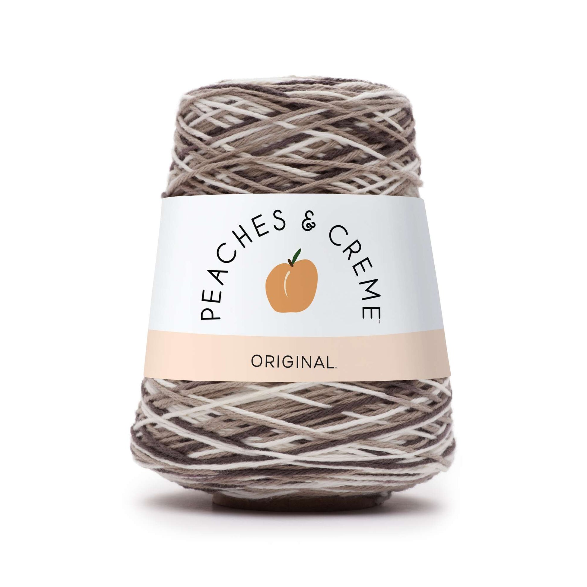 Peaches & CrÃƒÂ¨me Cones Yarn Chocolate Milk Ombre