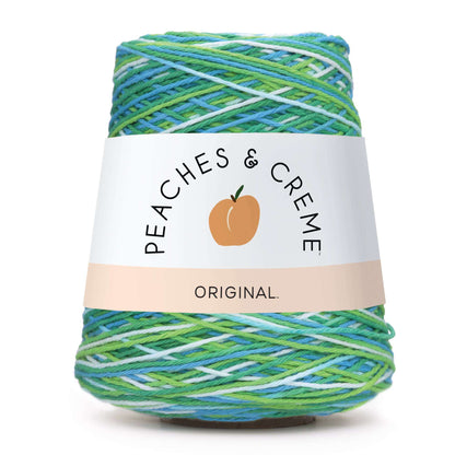 Peaches & Crème Cones Yarn Emerald Energy Ombre