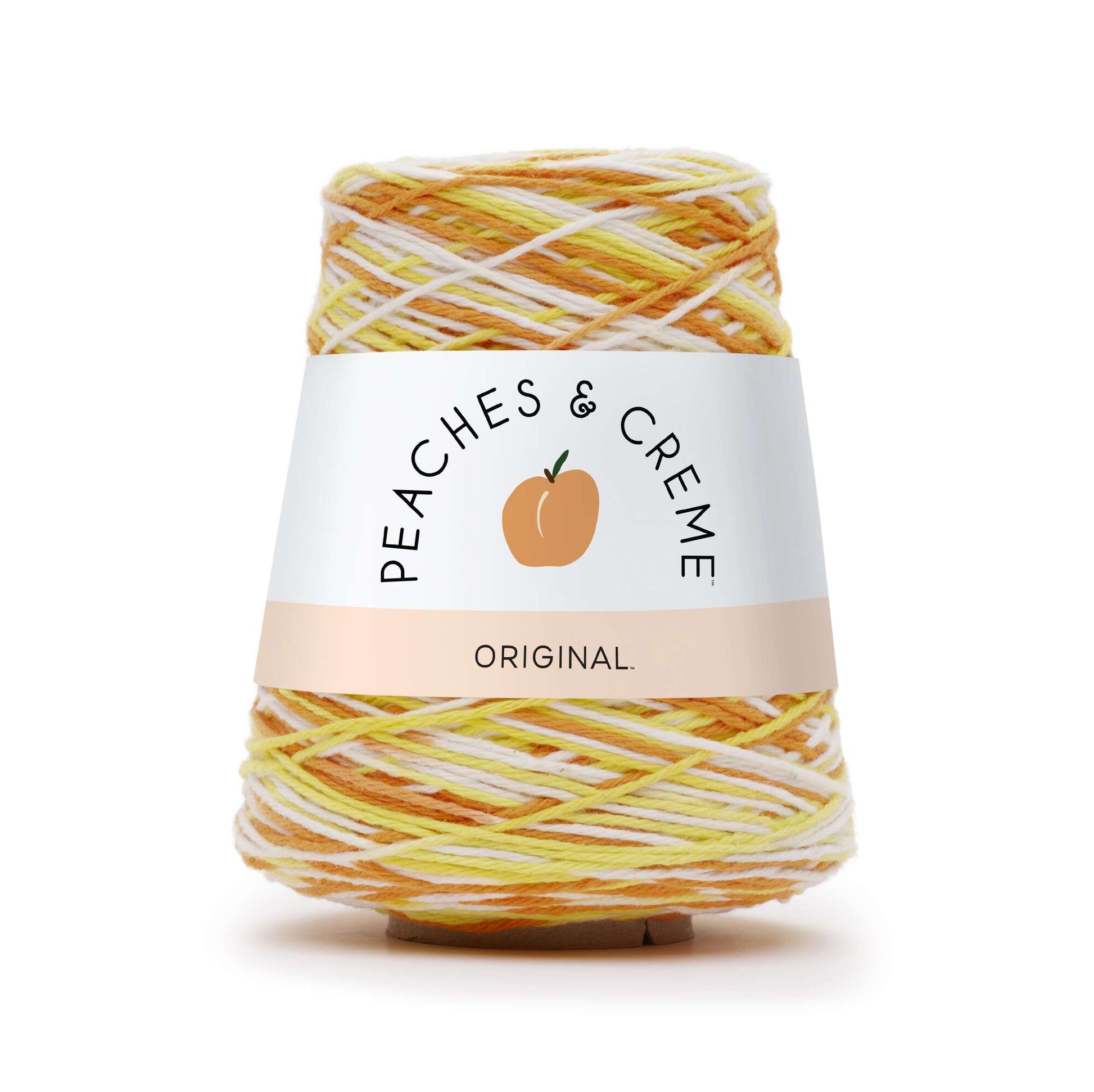 Peaches & Crème Cones Yarn Creamsicle Ombre