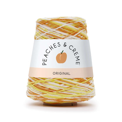 Peaches & Crème Cones Yarn Creamsicle Ombre