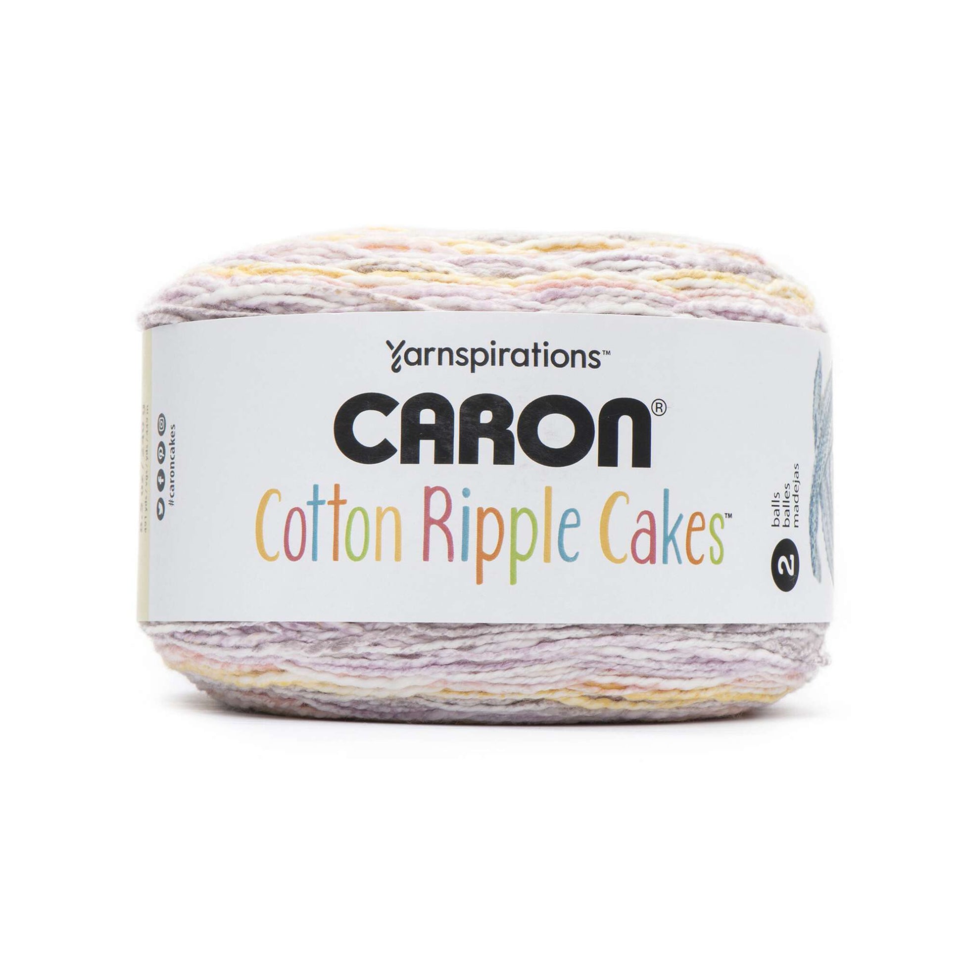 Caron Cotton Ripple Cakes Yarn | Yarnspirations