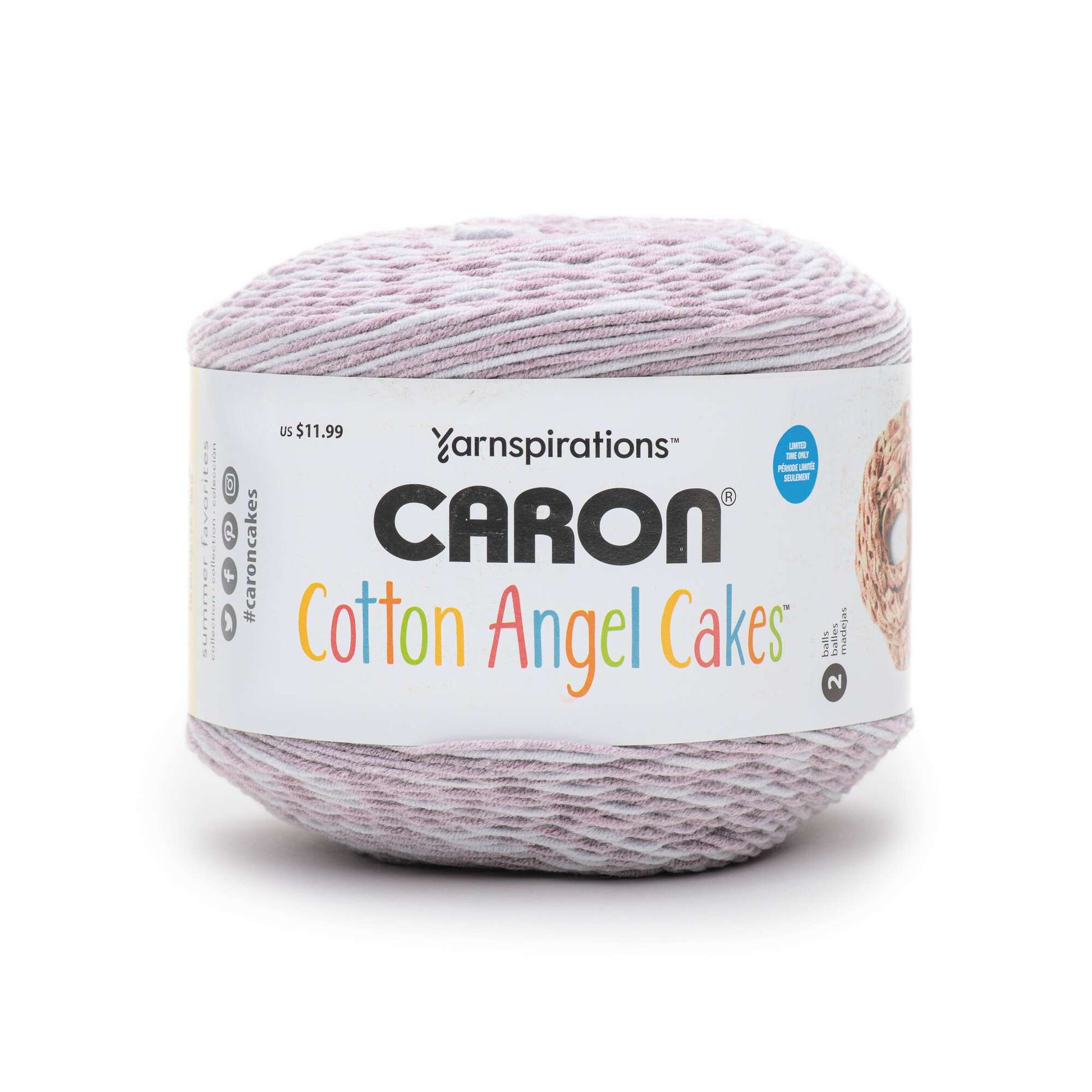  Caron Cakes Cotton Angel Cakes - Coral Rose : Grocery & Gourmet  Food