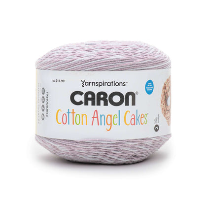 Caron Cotton Angel Cakes Yarn (250g/8.8oz) - Clearance Shades Elderberry Lilac