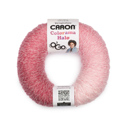 Caron Colorama Halo O'Go Yarn - Discontinued Shades Cranberry Frost