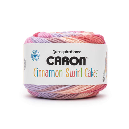 Caron Cinnamon Swirl Cakes Yarn Hibiscus