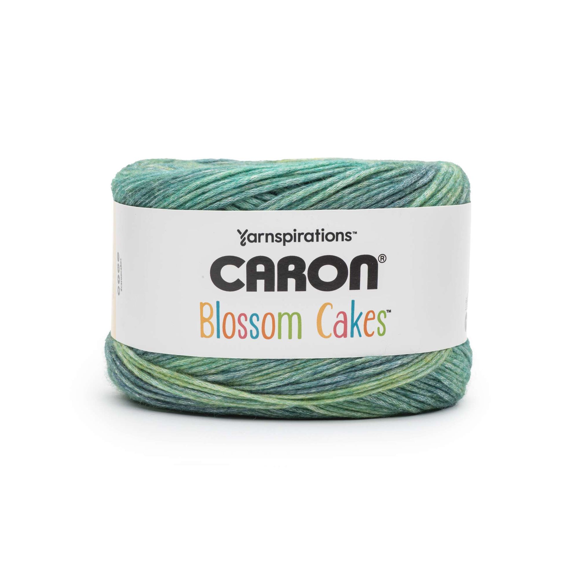 Yarnspirations Caron Cakes Yarn- Berries & Cream-Blue, Sage Green