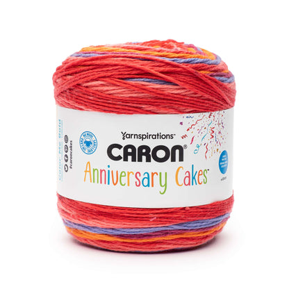 Caron Anniversary Cakes Yarn (1000g/35.3oz) - Clearance Shades Fuchsia Fusion