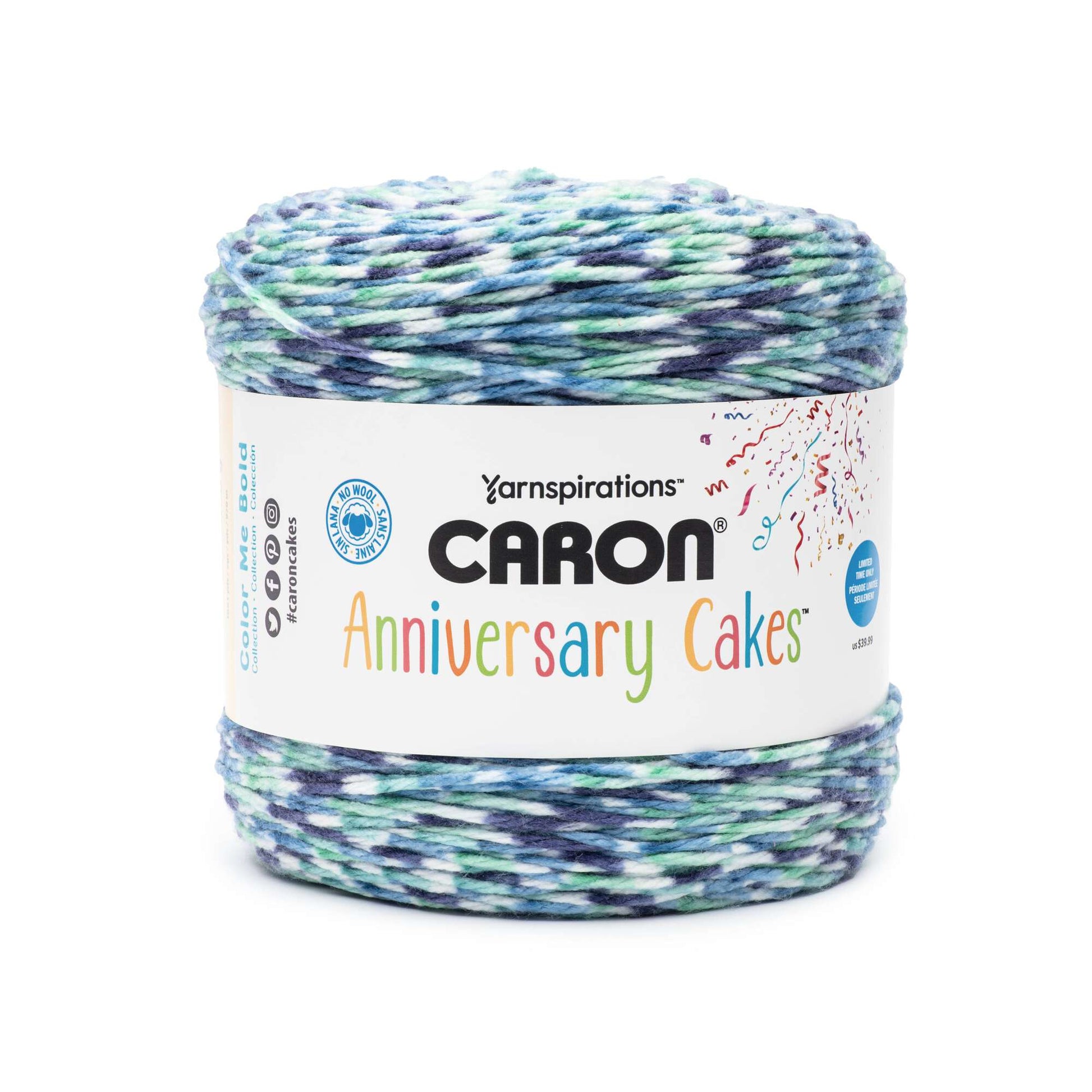 Caron Anniversary Cakes Yarn (1000g/35.3oz) - Discontinued Shades