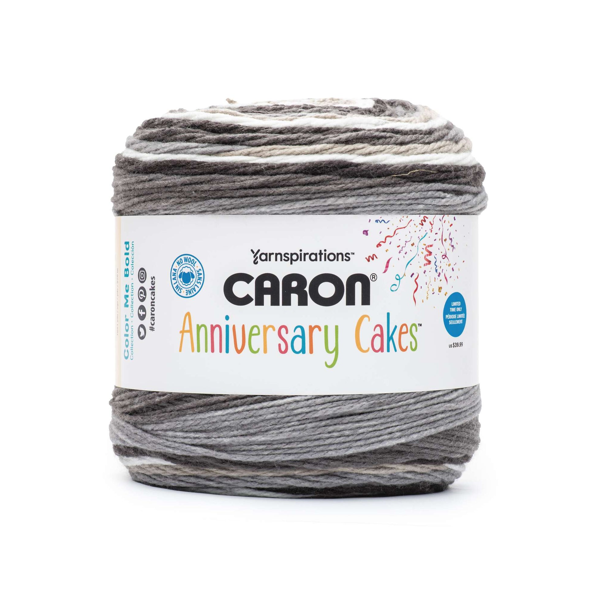 Caron Anniversary Cakes Yarn (1000g/35.3oz) - Discontinued Shades