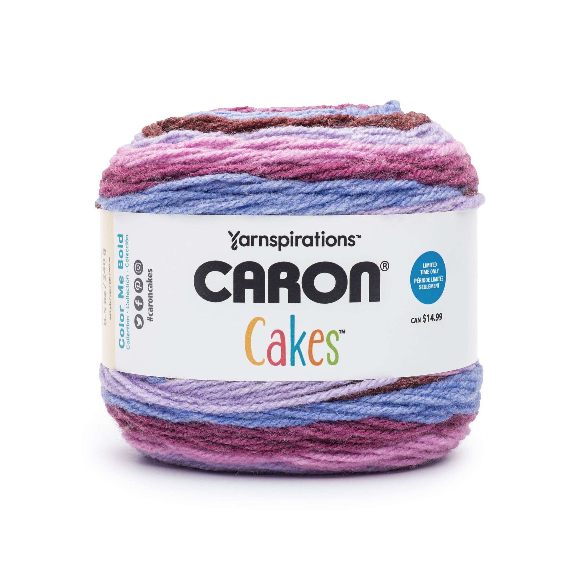 Caron® Cakes™ Yarn in Rainbow Sprinkles, 7.1
