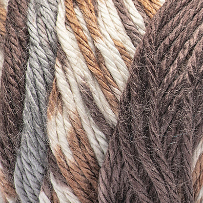 Caron Simply Soft Freckle Stripes Yarn Sienna