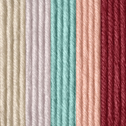 Caron x Pantone Yarn - Discontinued Shades Peach Blush Parfait