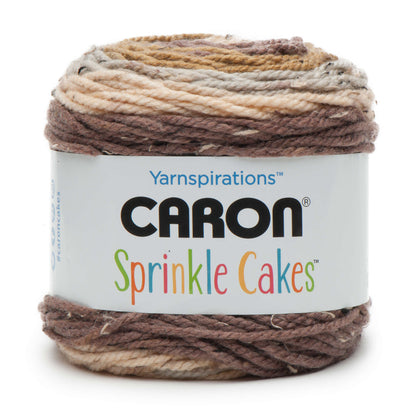 Caron Sprinkle Cakes Yarn - Discontinued Shades Pecan Fudge