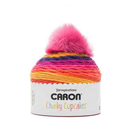 Caron Chunky Cupcakes Yarn - Discontinued Berry Blast