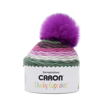 Caron Chunky Cupcakes Yarn - Discontinued Grapesicle
