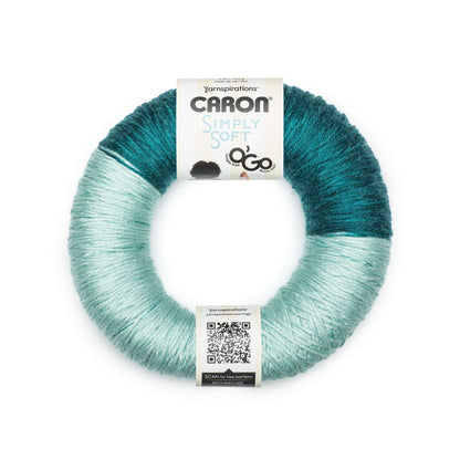 Caron Simply Soft O'Go (141g/5oz) - Clearance Shades Pagoda Glacier