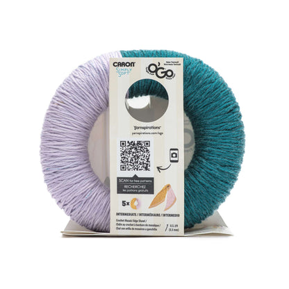 Caron Simply Soft O'Go (141g/5oz) - Discontinued Shades Pagoda/Orchid