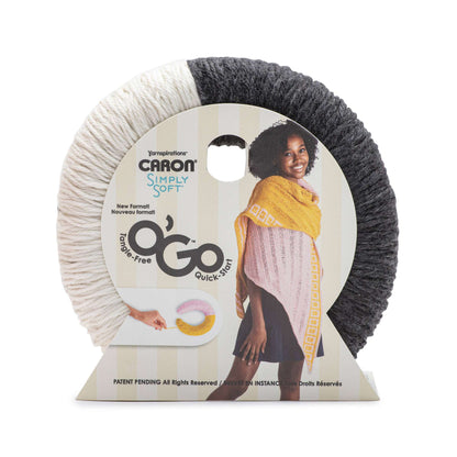 Caron Simply Soft O'Go (141g/5oz) - Discontinued Shades Black/White