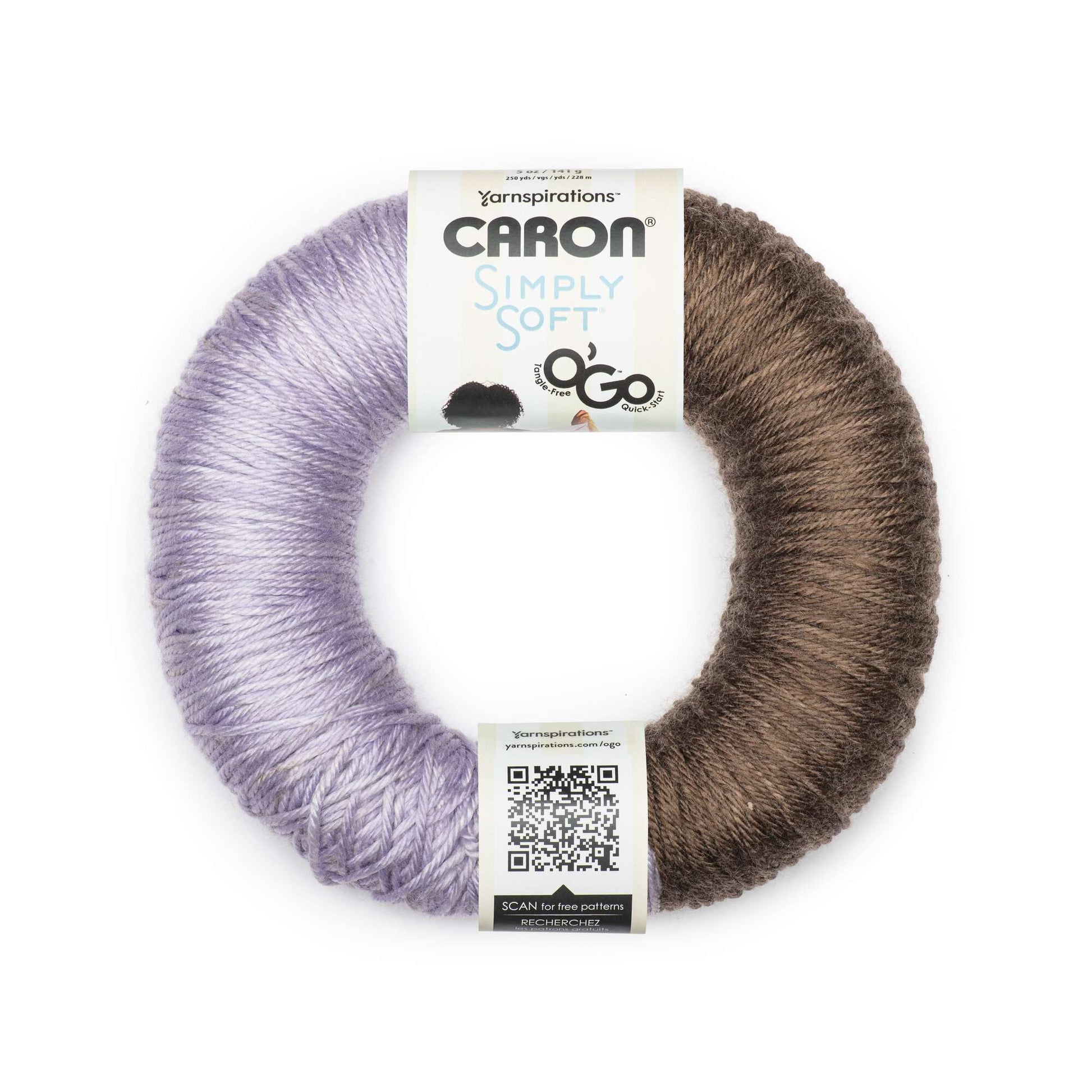 Caron Simply Soft O'Go (141g/5oz) - Clearance Shades* Almond Orchid