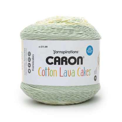 Caron Cotton Lava Cakes Yarn - Discontinued Shades Mint Cream