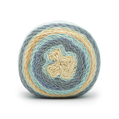 Caron Cotton Painterly Cakes Yarn - Discontinued Shades Shimmering Pond