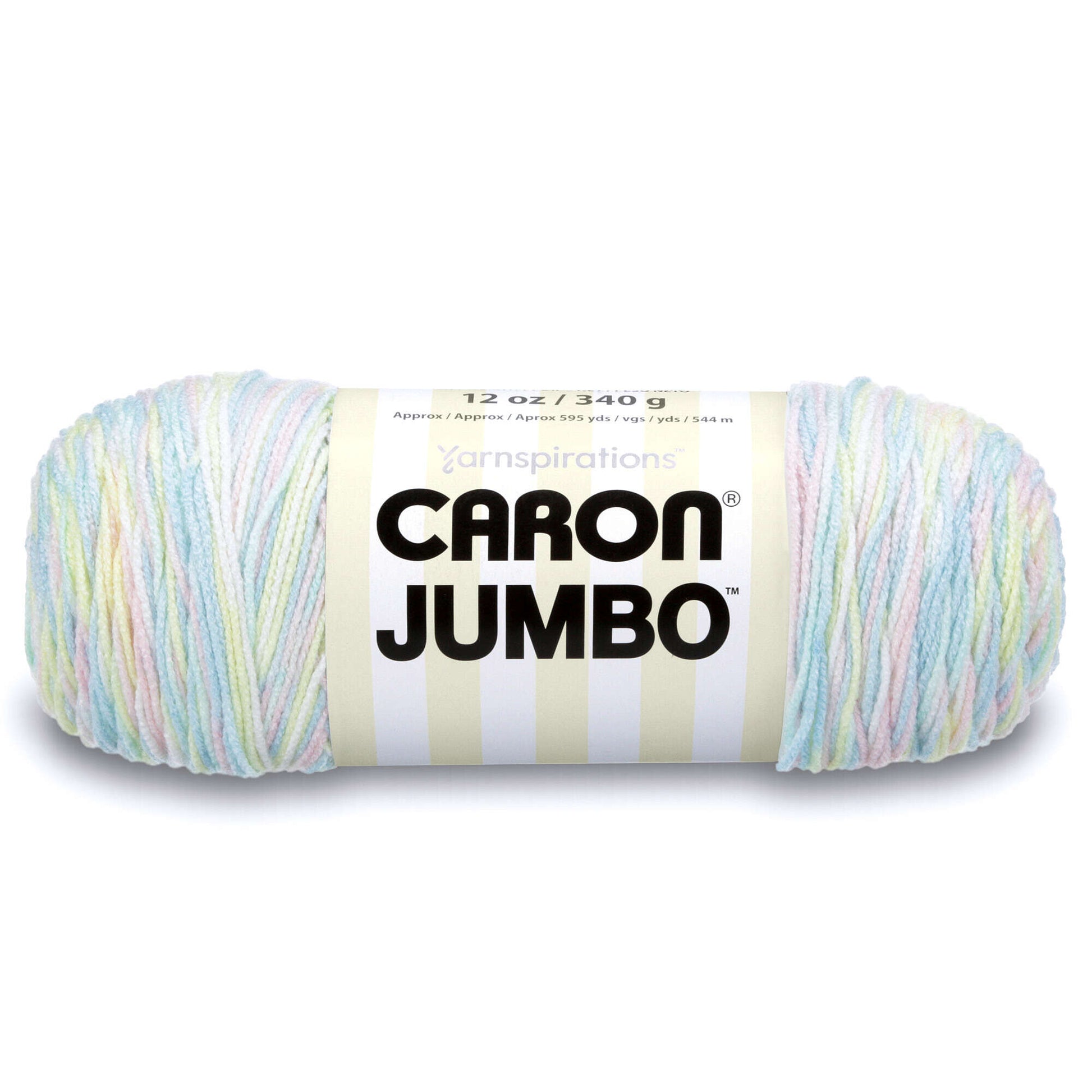 Caron Jumbo Yarn Baby Rainbow